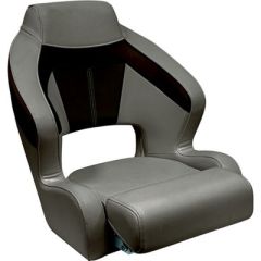Wise BM33381749 Premier Pontoon XL Bucket Seat, Flip Up Bolster