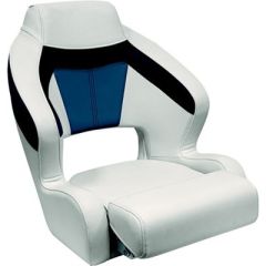 Wise BM3338986 Premier Pontoon XL Bucket Seat, Flip Up Bolster