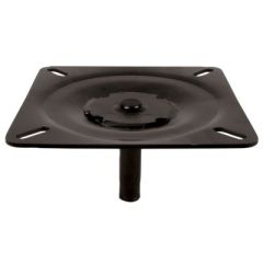Attwood 1002 Lock'N-Pin Seat Mount, Black E-Coated