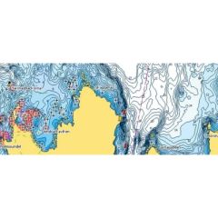 C-Map MNAY200MS Discover Chart, North America, Vector Charts, High-Res Bathy, Genesis Social Data, Easy Routing, Custom Depth Shading, Marina Port Plans, Free Updates, Lowrance Devices
