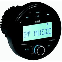 Boss Audio MGR300B In-Dash Gauge Stereo, marine gauge radio
