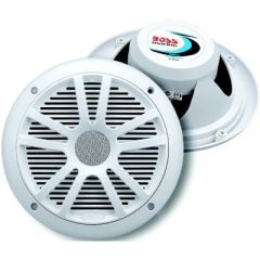 6-1/2" Marine Speakers, White, Boss Audio Systems