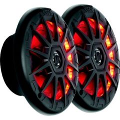 BOSS MRGB55B, Weatherproof LED Marine Speakers