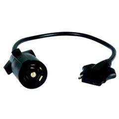 Optronics A57WBP, 7-Way Round Blade Adapter