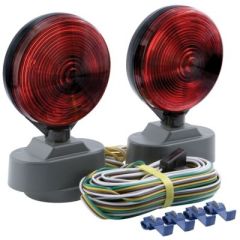 Optronics TL21RK Magnet Mount Towing Light Kit, 20' Wiring Harness