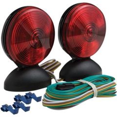 Optronics TL22RK Magnet Mount Towing Light Kit, Wishbone Style Wiring Harness