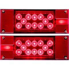 Optronics TLL160RK LED Waterproof Over 80" Trailer Light Set, LED technology