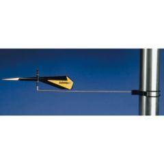 Davis 1295 Black Max Wind Direction Indicator, small boat sailing, precision wind navigation, durable wind indicator, accurate wind readings, sailing gear, sailing performance, Davis Instruments, sailing equipment, wind direction tool