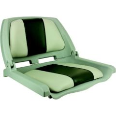 Springfield Traveler Seat, Gray Shell, Charcoal & Gray Cushions, Outdoor Adventures, Durable, Comfort, Convenience, Stylish Design, Portable, Easy to Transport, Extra Wide Seat, Contoured Back, Optimal Support, Fishing, Picnic, Long-lasting Performance, C