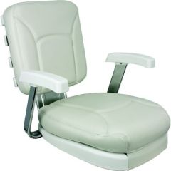 Springfield Ladder Back Seat, White Cushions