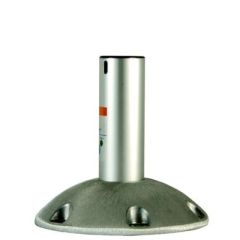 Springfield 2-3/8" Series Explorer Fixed Height Locking Pedestal, Satin Finish, Boating Needs, Seating Arrangement, Customizable Height, 5-Year Warranty, ABYC Code AD Standards, Anodized Finish, Comfort and Functionality, Upgrade Experience.