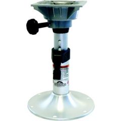 Springfield Clipper Adjustable Pedestal Package, boat pedestal, adjustable height, marine swivel, durable construction, anodized finish, corrosion-resistant, Trac-Lock swivel, versatile seating, Springfield Marine, ABYC Code B, boat sizes, enhance boating