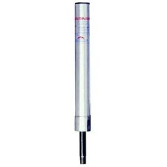 Springfield KingPin™ Threaded Fixed Height Post, Satin Finish, boating needs, durable construction, marine conditions, anodized aluminum, reinforced ring, plated steel, threaded pins, E-coated, hassle-free installation, ABYC Code B standards, fixed height