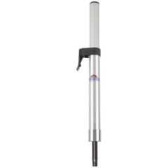 Springfield KingPin™ Manual Adjustable Pedestal, Satin Finish, boating needs, customizable comfort, reliable connection, ABYC Code B standards, improved functionality, Springfield marine, boating adventure