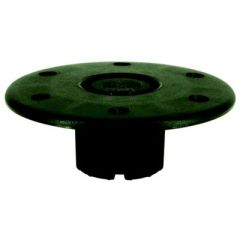 Springfield Uni-Lock 2-3/8" Table Base, Black Plastic, durable table base, Springfield Marine, stable foundation, versatile choice, modern design, long-lasting support, exceptional quality, reliable foundation.