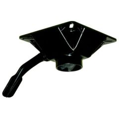 Springfield Spring-Lock™ Locking Swivel Seat Mount, Powder Coat Finish, marine accessories, durable seat mount, corrosion-resistant, ABYC Code AD, safety standards, boat interior, comfortable ride, high speeds, rough waters, sleek design, durable finish, 