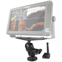 RAM Mounts, Ball Mount, Hi-Torq™ Wrench, Electronic Devices, Marine GPS, CB Radio, Ham Radio, Gimbal Bracket, Versatile Mount, Secure Mount, Reliable Setup, Sturdy Construction, Mounting Solution, Tech Enthusiast, Cold Weather Stability, Compact Design, F