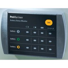 ProMariner Remote Battery Bank Status Indicator, battery monitoring