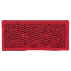 Red Reflector, Stick On Reflectors, Safety Accessory, Visibility Enhancer, Anderson Lens, Industrial Strength Adhesive, Double Protection, Vehicle Safety, Bicycle Safety, Low-Light Visibility, Compact Design, High Visibility, Daily Commute Safety, Proacti