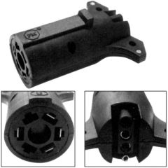 Anderson 7-To-4-Way Harness Adapter, seamless trailer connections, innovative insert, make-shift jumpers, Anderson Connection, 7-Way Round Blade, 4-Way Flat Pin Size, towing experience, reliable adapters