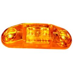 Anderson LED Clearance/Side Marker Light, Amber LED, vehicle lighting solution, precision design, 2-diode LED light, versatile functionality, voltage consistency, easy installation, durable construction, weather-resistant, compact size, modern design, veh