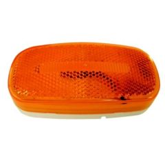 Anderson LED Clearance/Side Marker Light, sleek design, vibrant amber glow, reflector optics, easy installation, industry standard, precision craftsmanship, durability, trusted brand, striking amber lens, upgrade vehicle