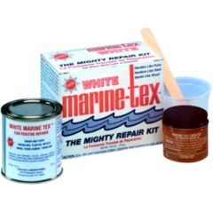 Marine-Tex RM307KC Epoxy Putty, Quart, White, Repair, Marine applications