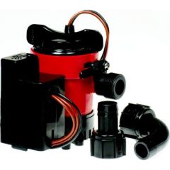 Johnson Pump Cartridge Combo Package, Auto Bilge Pump, Electronic Float Switch, 12V, marine equipment, boat owner, durability, reliability, performance, bilge system, Johnson Pump/Mayfair