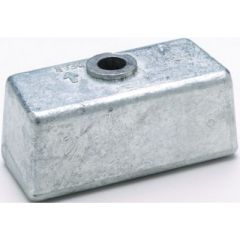 Martyr 397768 Anode, BRP OMC/Johnson Evinrude, Zinc OMC Anode, Saltwater Protection, Aluminum Anode, Brackish Water, Magnesium Anode, Freshwater, Easy Installation, Durable Construction, Martyr Anodes, Engine Protection, Corrosion Resistance, Boating Expe