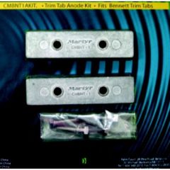 Martyr Bennett Trim Tab Anode Kit, boat trim tabs, galvanic corrosion, marine accessories, aluminum anodes