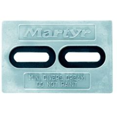 Martyr CMDIVER Hull Anode, Zinc, underwater adventures, corrosion protection, marine environments, diving gear, vessel protection