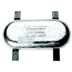 Maryr Zinc Plate, Steel Straps, Boat Anode, Saltwater Protection, Corrosion Resistance, Martyr Anodes, Marine Equipment, Electrolysis Prevention, Galvanic Corrosion Protection, High-Grade Zinc, Durable Anode