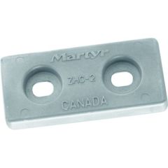 Martyr CMZHC2 Zinc Hull Anode, boat hull protection