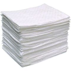 Buffalo Recycled Heavy Weight Oil Only Sorbent Pads, Ultimate Solution