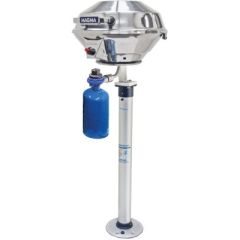 Magma A10-184 Double Locking Pedestal Mount, Marine Kettle Grill