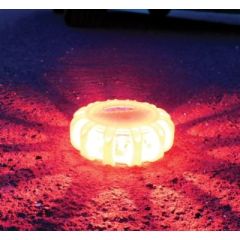 Savior 10000251 Emergency Led Safety Lights, Magnetic Attachment, 3/pk, Stingray Brand, IP65 Rated, Lithium AAA Batteries, Non-Slip Grip, Rubberized Housing, 9 Light Modes, Magnetic Mounts, Carry Case