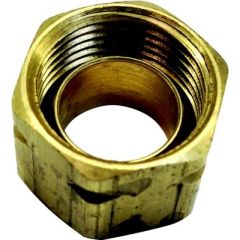 Uflex 71004K Brass Nut, Hydraulic Compression Nut