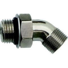 Uflex AF45 45° Adjustable Fitting, Hydraulic Fitting