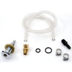 Uflex KITF Hydraulic Helm Remote Fill Kit, Tilt Rear mount pumps, UP28T-UP33 models, hoses fittings, Uflex, mechanic, DIY enthusiast, oil filling, convenience, efficiency, hydraulic system maintenance.