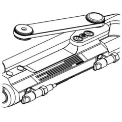 Uflex, UC128SVS1P Silversteer™, Hydraulic Port Steering Cylinder, Straight Arm, high performance, torque applications, bass boats, flats boats, tournament fishing boats, stainless steel, heavy-duty, precise steering, outboard engine, power and control, ro