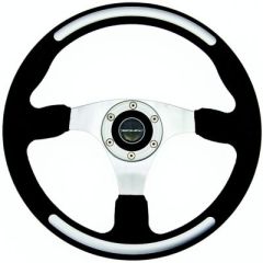 Uflex SANTORINIBS, Santorini Steering Wheel, boat enthusiast, Uflex, precision, durability, comfort, style, versatility, aesthetic appeal, control, sailing experience, steering system, boating adventures.