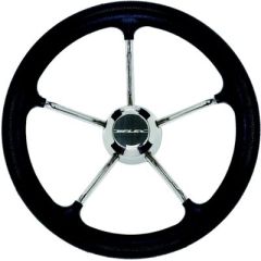 Uflex 5-Spoke Steering Wheel, boat steering wheel