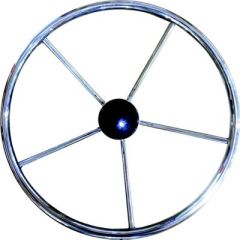 13-1/2" SS Steering Wheel, 304 Stainless Steel