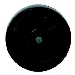 Fulton 0917501S00 Black Spare Poly Wheel, CE Casters, High-Quality Poly Material, Universal Compatibility, Exceptional Durability, Sleek Black Design