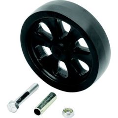 Fulton 0933323S00 Black 8" Jack Wheel Kit, durable wheel repair, premium materials, seamless integration, easy installation, long-lasting performance