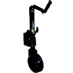 Fulton 141160 XLT Marine Jack, Matte Black, Utility Trailer Jack, Heavy-duty Construction