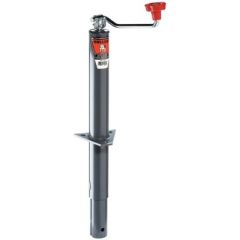 A Frame Jack 2000#, Topwind, lifting needs, durability, corrosion resistance, stability, easy installation, travel, quality, reliability, maintenance, equipment leveling, outdoor use, gear lubrication, Fulton/Wesbar, 2000 lb capacity.