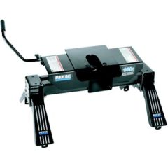 Reese Select Series™ 16K Fifth Wheel Hitch, innovative 5° side-to-side pivot, 30032 model replacement, enhanced features, improved performance, adjustable heights, 16,000 lbs. capacity, 4,000 lbs. pin weight capacity, two jaw locking system, 5-year limite