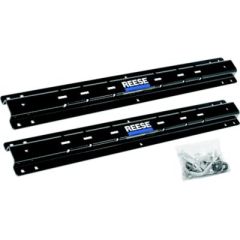 Reese Outboard Fifth Wheel Rail Kit, Custom Quick Install Brackets