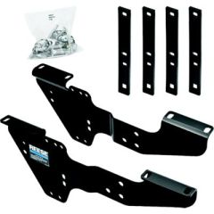 Reese 56007 Outboard Fifth Wheel Custom Quick Install Bracket, Fulton/Wesbar (Cequent) Crafted Brackets, 48" Wide Rail Kit 30153